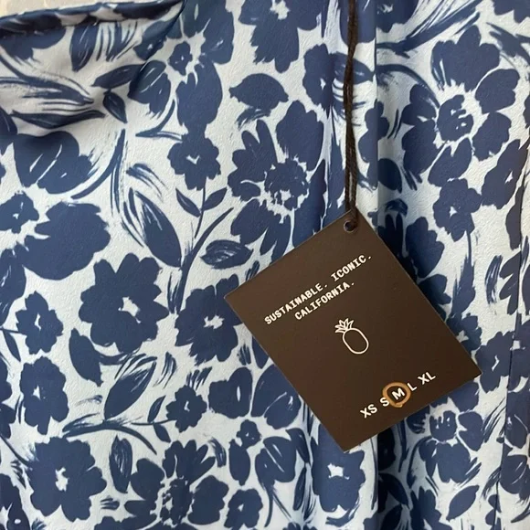 Skatie Vibrant Blue Floral Mini Dress - Picture 8 of 11